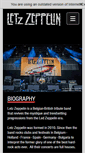 Mobile Screenshot of letzzeppelin.com